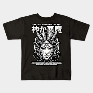 Demon Woman Kids T-Shirt